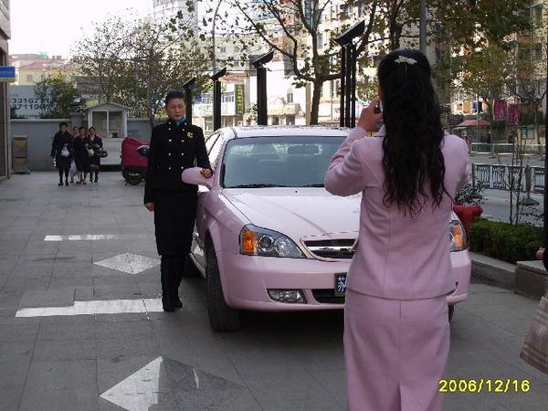 Mary Kay pink car