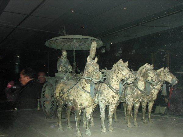 Replica of the emperor's chariot