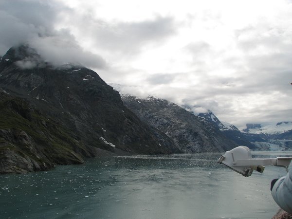 Approaching Glacier Bay