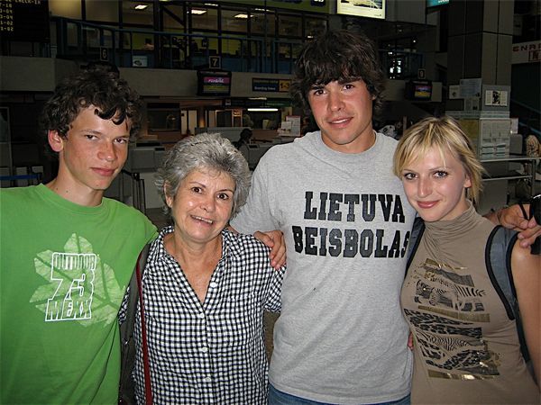 Parents visit Lithuania