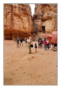 World Heritage Site Petra - Jordanie
