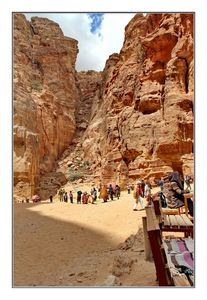 World Heritage Site Petra - Jordanie
