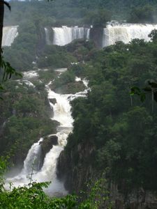 The falls from Brazil