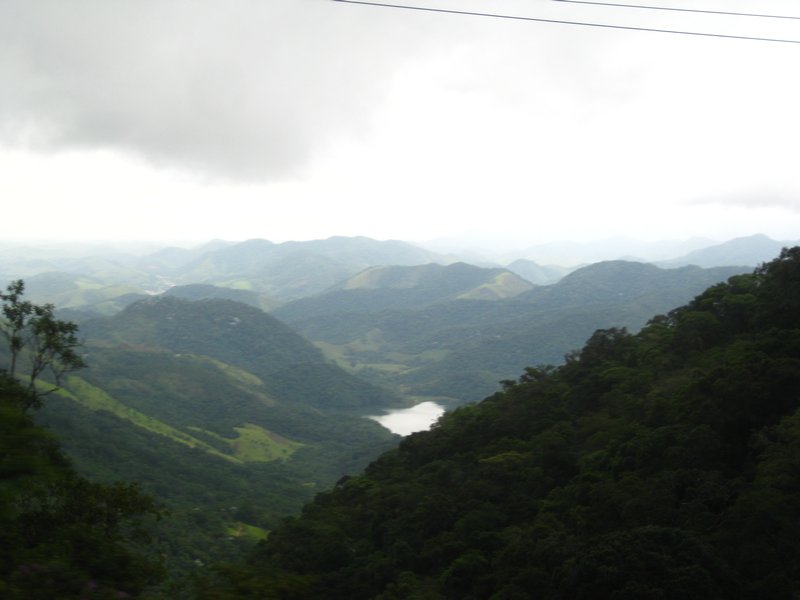 The ride to Petropolis, outside of the city of Rio 