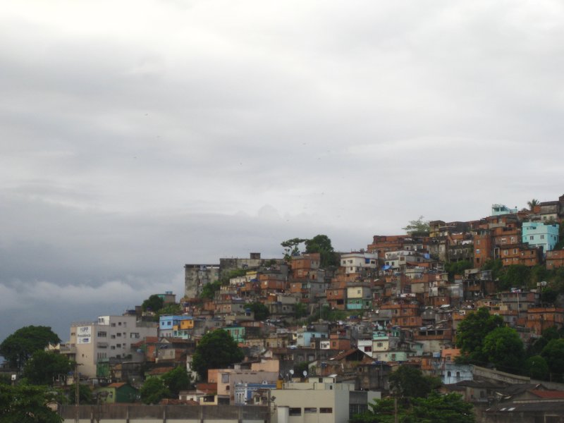 Favela from the streets of Rio