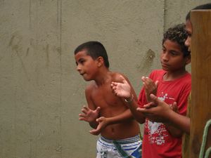 Kids in the favela