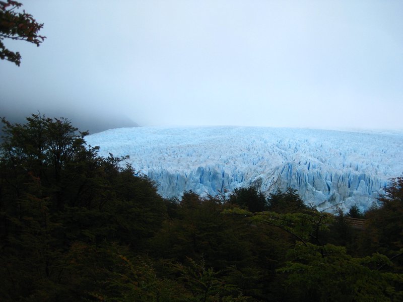 First glance of the glacier