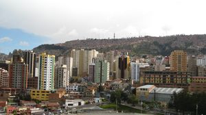 La Paz, from the lookout