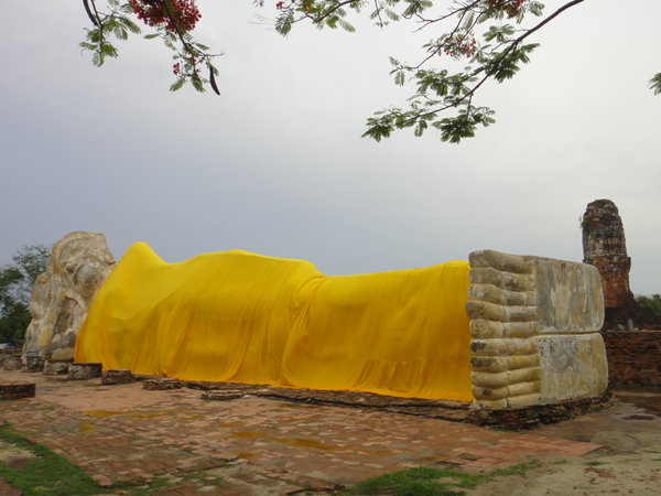 Le Bouddha couché d'Ayuthaya