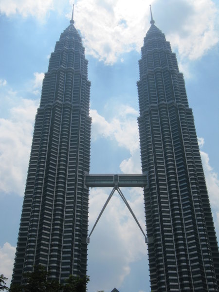 Les gigantesques tours Petronas