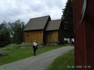 Holzkirche im Trondheimpark