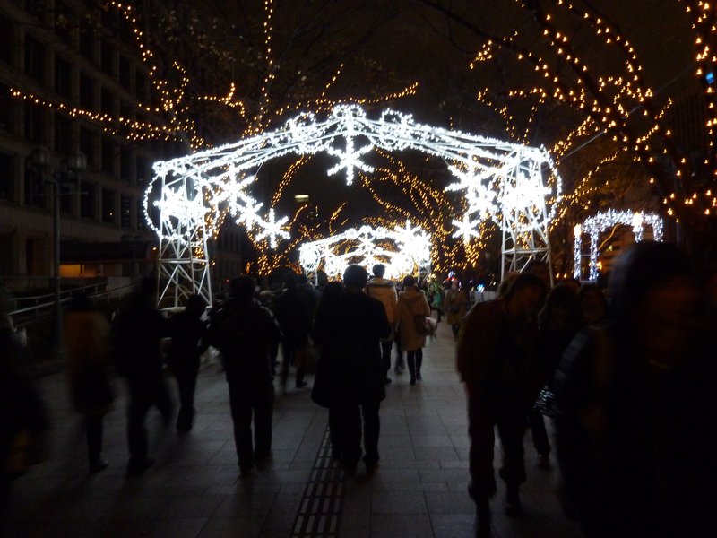 Osaka Christmas Light Show (9)
