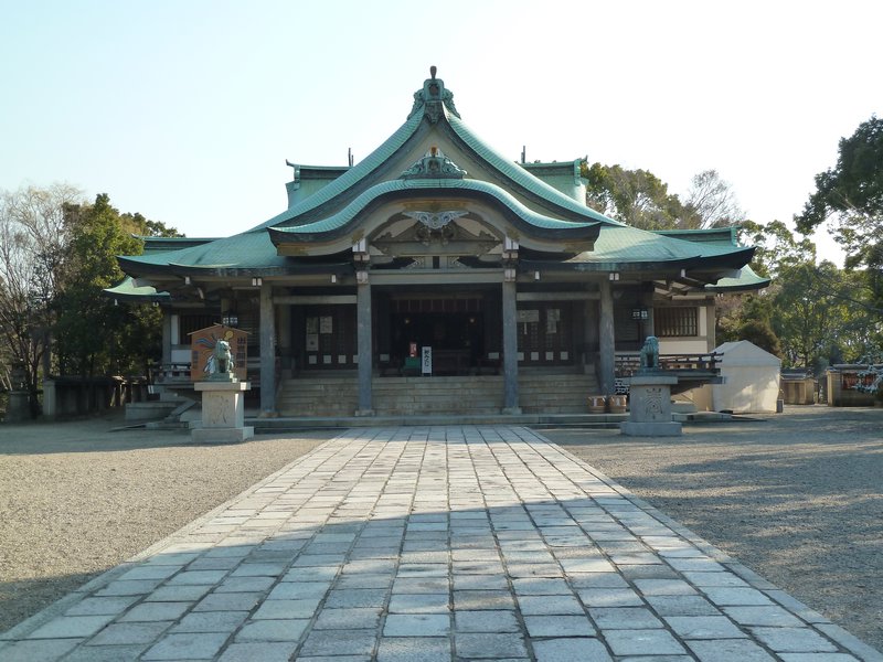 Osaka Castle Hokoku Jinja Shrine (8)