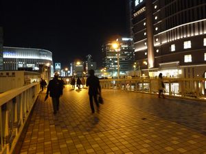Shin-Umeda City panoramic night (4)