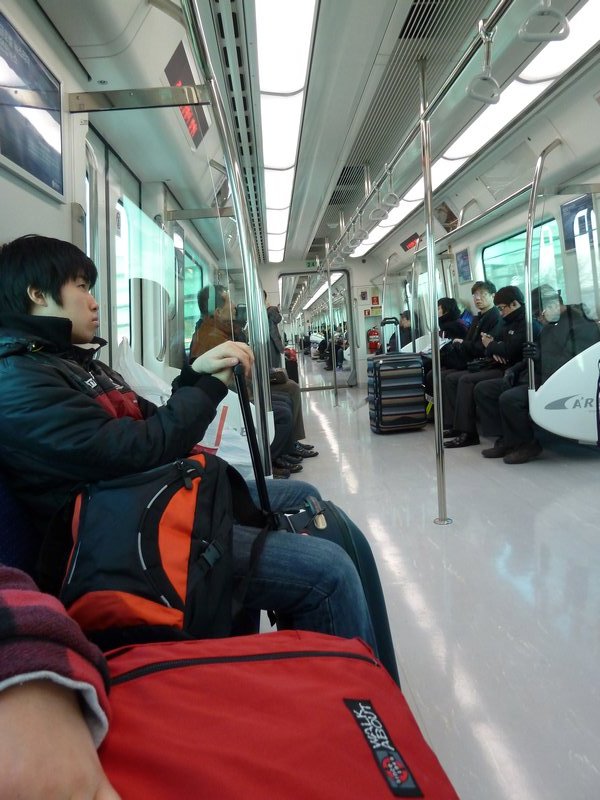 Airport train to Myeong-dong (3)
