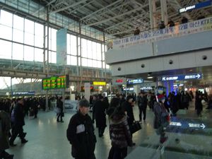 Airport station at Myeong-dong (3)
