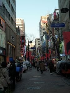 Myeong-dong street daytime (1)