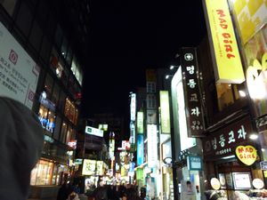 Myeong-dong streets night (3)
