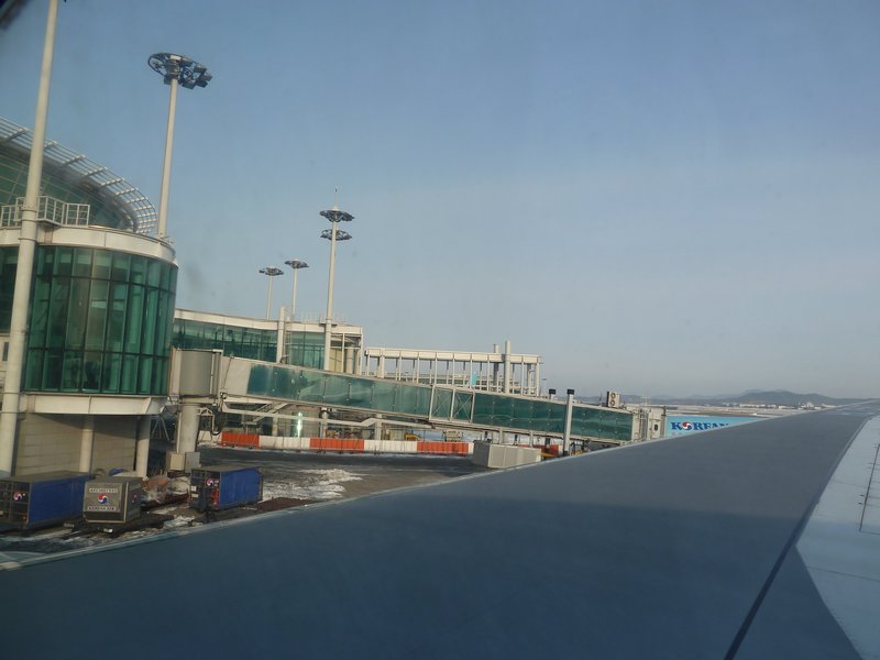 Korean Air Flight Back to Japan (2)