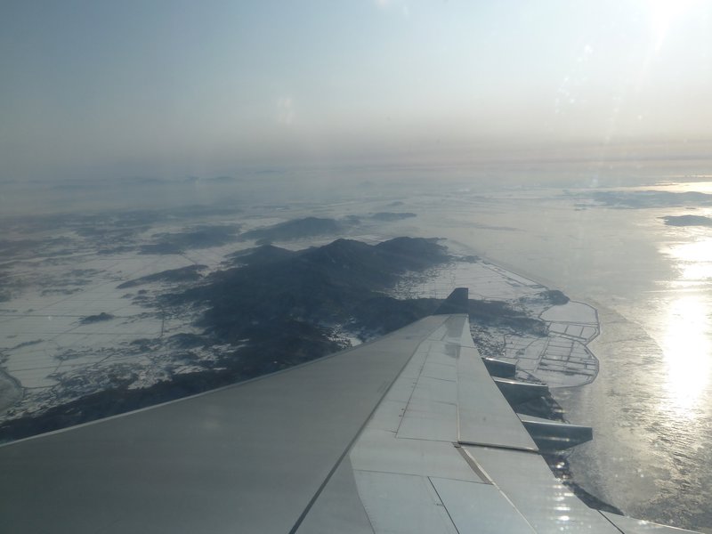 Korean Air Flight Back to Japan (5)