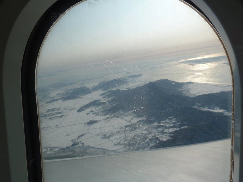 Korean Air Flight Back to Japan (6)
