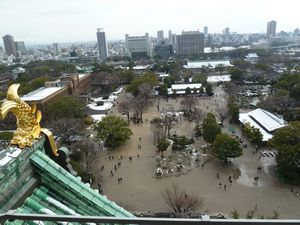 Osaka Castle floor eight observation deck (4)