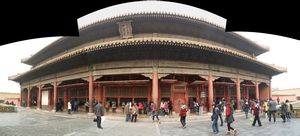 Hall of Earthly Tranquility (7) Panorama re
