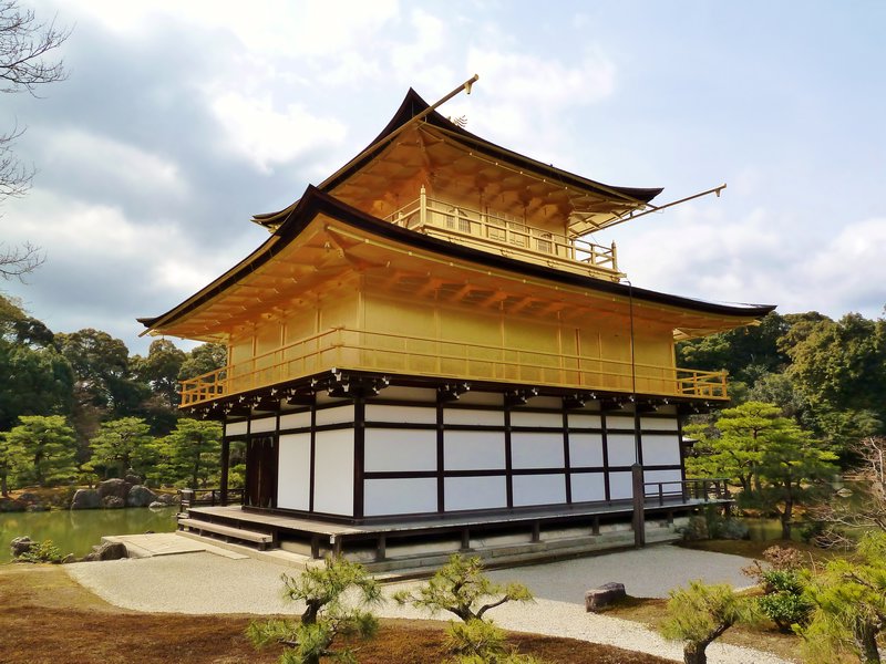 Kinkakujin Golden Pavilion (18)
