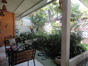 front porch/patio of Vickie & Falvio's home in Atenas 