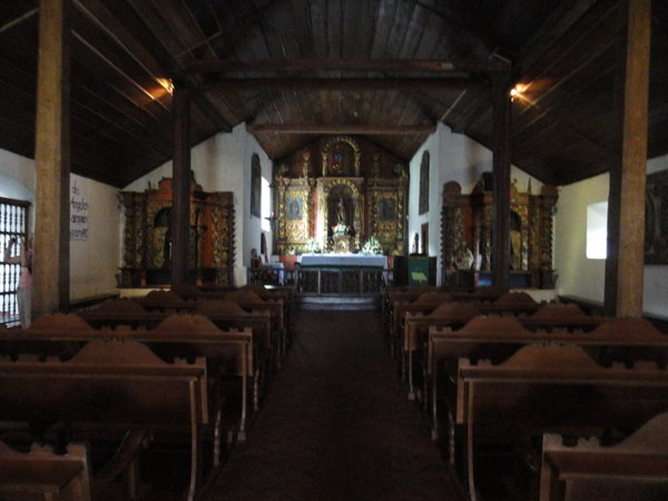 Inside of Orosi Church