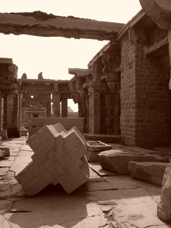 Ruins inside Vittala