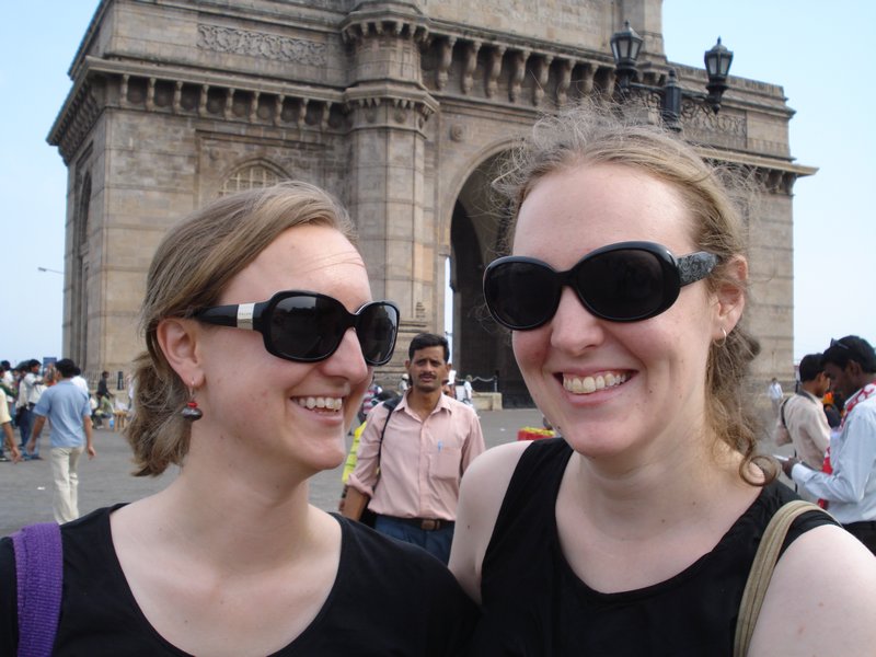 Nez and I at Gateway of India