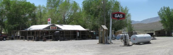 Far west gas station