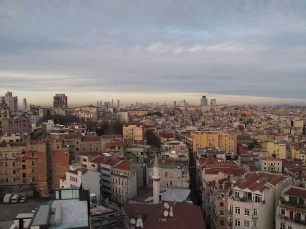 View from Galata tower