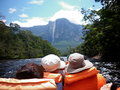 First glimpse of Angel Falls