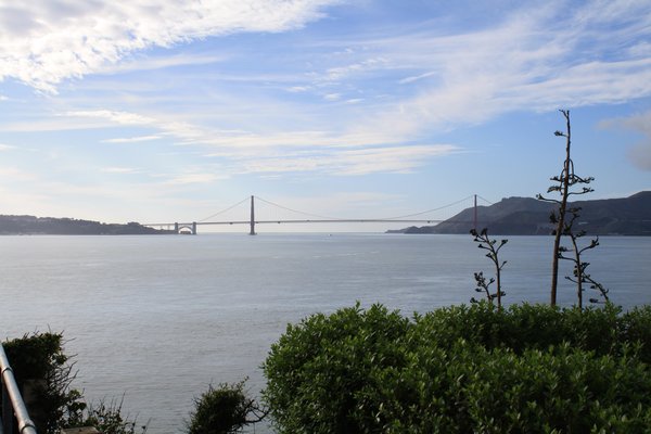 The Golden Gate from Alcatraz