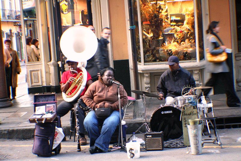 Busker of the day..