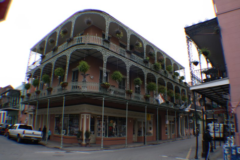 ..the French Quarter....