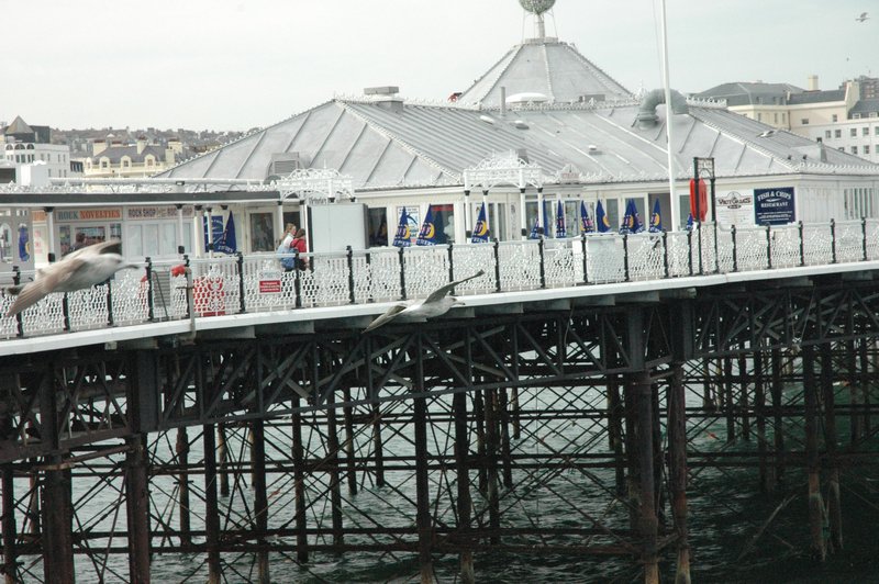 Brighton Pier- before it burnt down