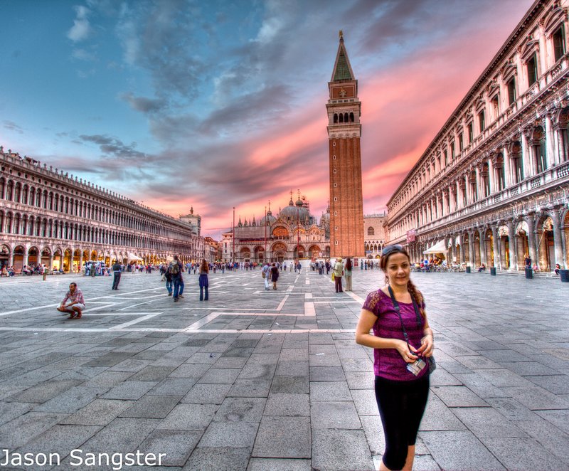 Piazza San Marco..Posing