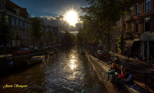 Sunset Amsterdam