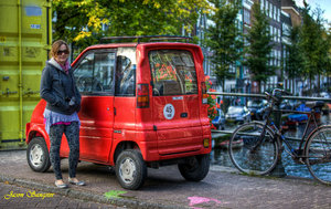 Miniture car Amsterdam