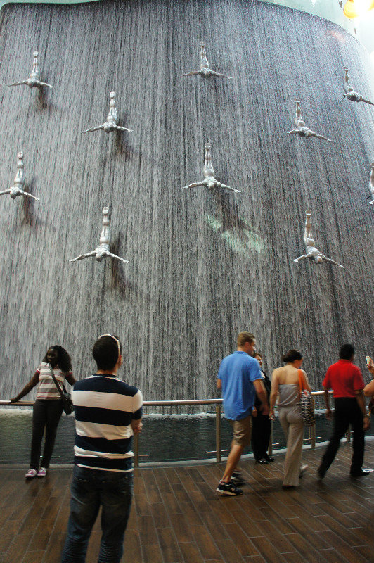 Dubai Mall Waterfall