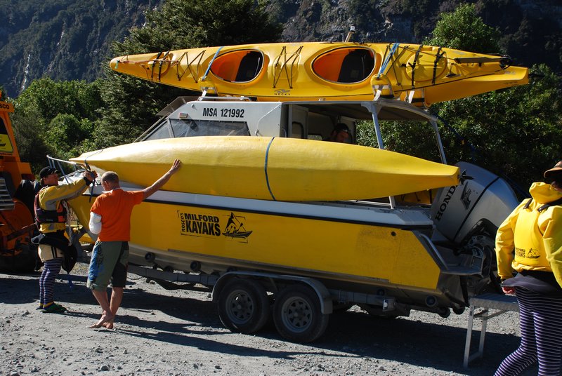 Sea Kayaking - Milford Sound