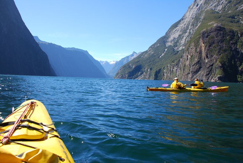 Sea Kayaking - Milford Sound