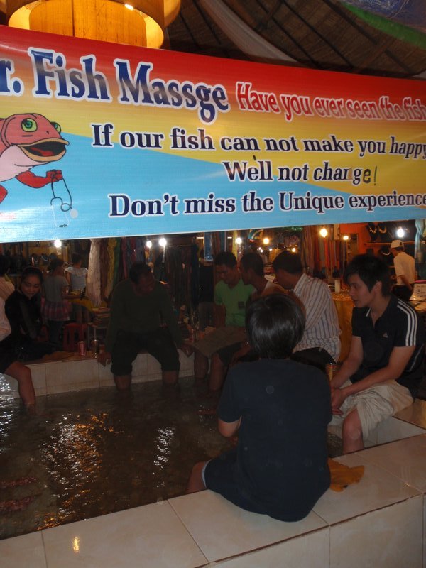 Get your fish massage
