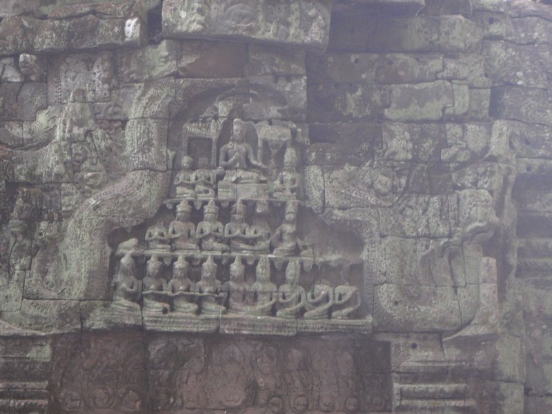 Engravings at Ta Prohm
