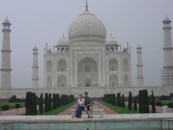 Alone at the Taj Mahal