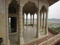 Maharaja's balcony at Agra Fort