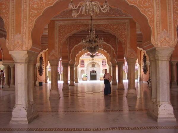 Courtyard of Jaipur City Palace